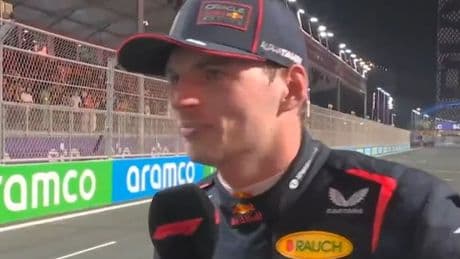 Max Verstappen walks out of post-race Saudi GP interview after just one question
