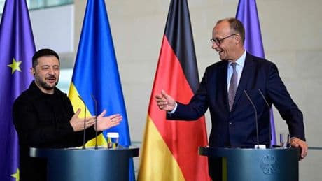 Ukraine : optimisme prudent des Européens après leur échange avec Trump