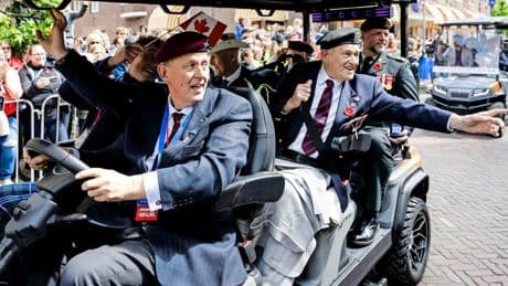 Activisten vlot buitenspel op Bevrijdingsdag Wageningen