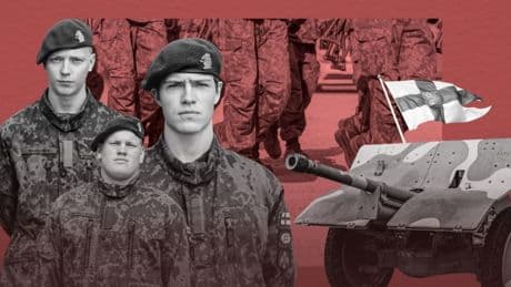 Inside the Finnish army base where young conscripts prepare for war