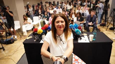 Leire Díez dice que investigaba "como periodista" y espera que su baja en el PSOE sea "temporal"