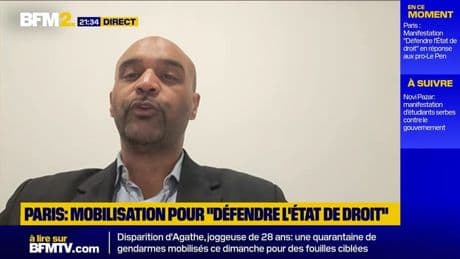 Mobilisation pour "défendre l'État de droit": Dominique Sopo (SOS Racisme) réagit sur BFM2