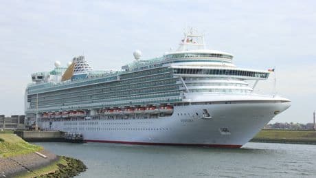 P&O cruise evacuated after man claims he had an ‘explosive device’
