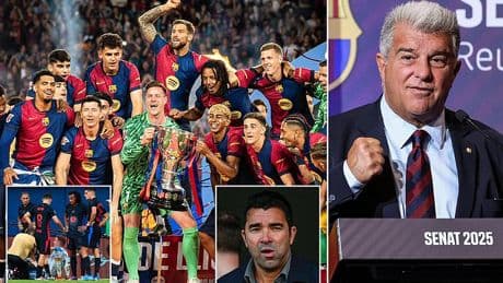 Barcelona STRIP veteran of club captaincy as stunning medical dispute intensifies, with 'deeply hurt' star 'unfazed by pressure to force him out'