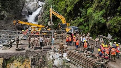 En Inde, au moins 68 personnes sont toujours portées disparues après une crue subite dans l’Himalaya