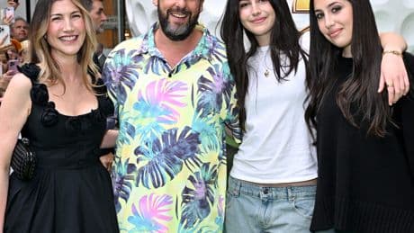 Meet Adam Sandler's wife and two daughters, who star in 'Happy Gilmore 2'