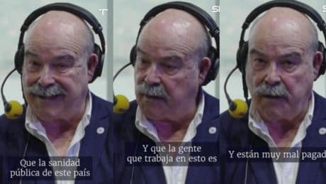 Antonio Resines, 70 años: ''A casi todos nos ha salvado la vida la sanidad pública, la gente que trabaja en esto es admirable y está muy mal pagada''