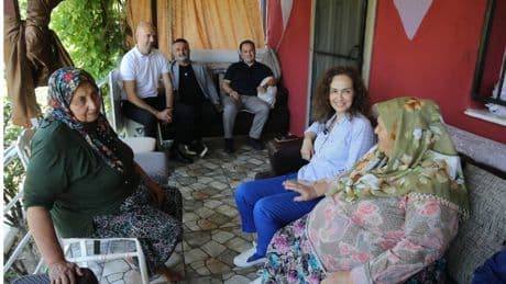 Başkan Ünsal’dan Sancaklı’ya dayanışma ziyareti