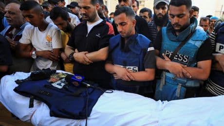 Israel ha matado en Gaza a más periodistas en 22 meses de los que han muerto en el resto de guerras del mundo en tres años