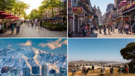 Twelve of America’s most surprisingly walkable cities