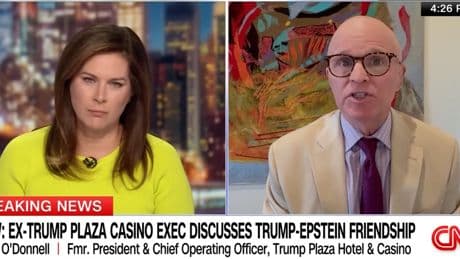 ‘It was his best friend’: Ex-Trump Casino boss reveals president brought Epstein and teen girl to gaming floor
