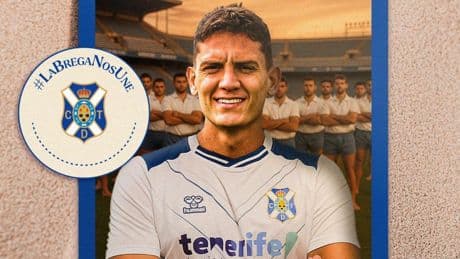 Facundo Agüero, presentado en Tenerife