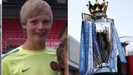 Premier League winner looks unrecognisable in throwback picture where he dons RIVAL team's shirt
