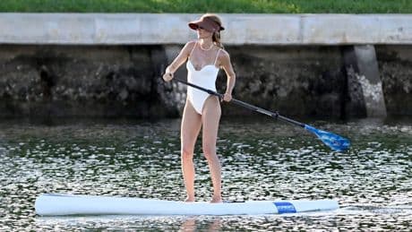 Mamma Mia, Gisele! - Bündchen paddelt in Topform