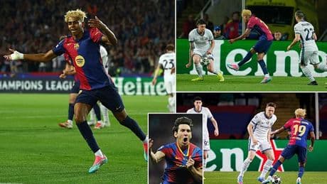 The Lionel Messi comparisons will only grow stronger after Lamine Yamal's magical performance against Inter Milan, writes HARRY BAMFORTH
