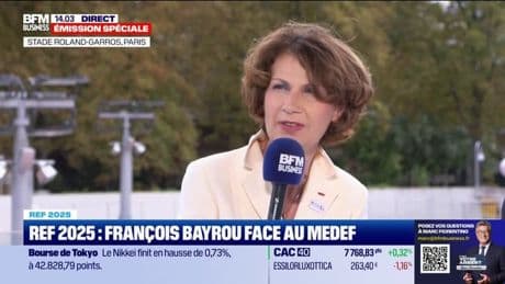 La REF 2025 : François Bayrou face au MEDEF