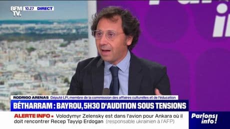 Audition de François Bayrou sur l'affaire Bétharram: "Il y a une omerta qui est organisée par le poids de l'Église en France", assure Rodrigo Arenas (LFI)