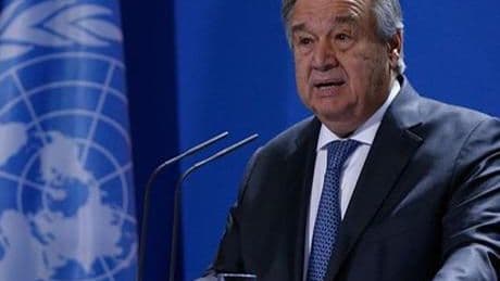 BM Genel Sekreteri Antonio Guterres, Gazze'de devam eden can kayıplarını kınadı