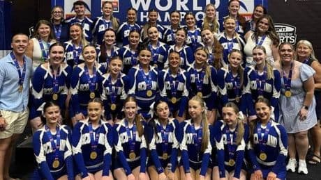 Crocketford girl helps Scotland become cheerleading world champions