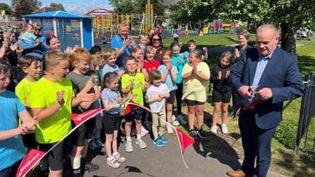 Gretna play park transformed to be inclusive to children of all ages and abilities