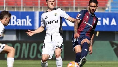 El Eibar supera por la mínima al Burgos