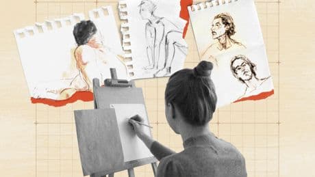 «Ma famille s’imagine que je me prélasse des heures dans un fauteuil» : la vie étonnante des modèles nus, héritiers d’une tradition artistique en déclin