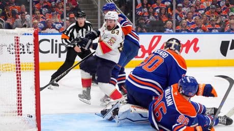 Panthers topple Oilers in Game 5 to move one win away from Stanley Cup repeat