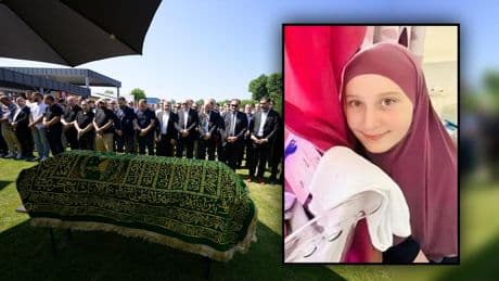 Abschied von Amok-Opfer Hana (†15)  - „Kein einziges Wort kann Trost spenden“