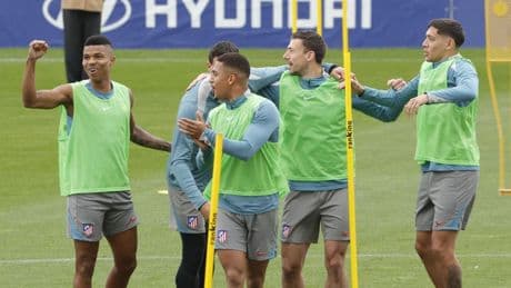 La convocatoria del Atlético, al completo por segundo partido consecutivo