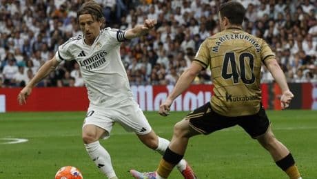 Los goles y despedidas en la victoria del Real Madrid contra la Real Sociedad