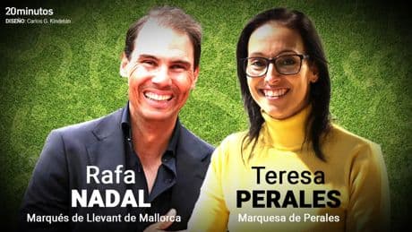Rafa Nadal es nombrado marqués de Llevant de Mallorca y Teresa Perales, Marquesa de Perales
