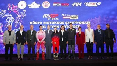 Dünya Motokros Şampiyonası'nın tanıtım toplantısı gerçekleştirildi