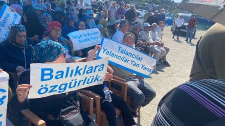 Rize Valisi, kafes balıkçılığına karşı eylemlere "marjinal" dedi