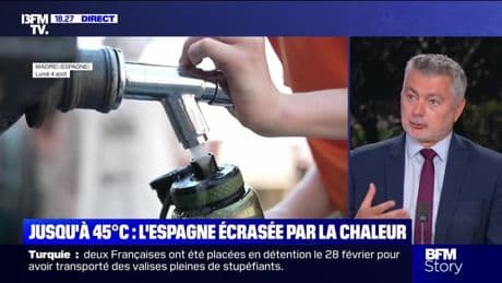 Story 3 : Jusqu'à 45°C, l'Espagne écrasée par la chaleur - 04/08