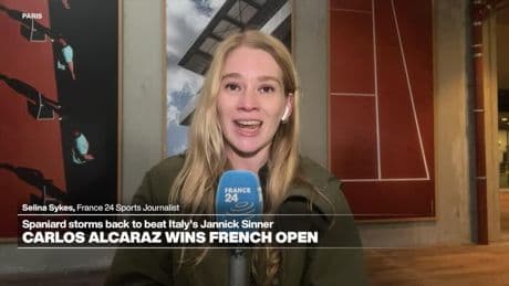 Alcaraz topples Sinner to win epic and historic French Open final