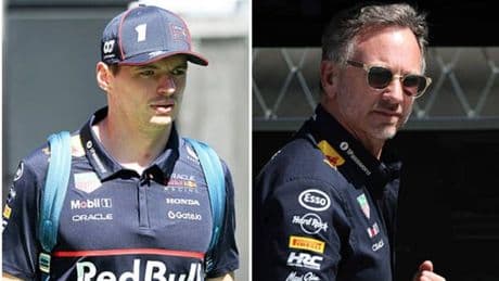 F1 LIVE: Max Verstappen names exit condition as Christian Horner 'flirts' with rival team