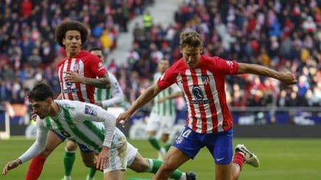 Ya hay horario para el Atlético-Betis de la penúltima jornada