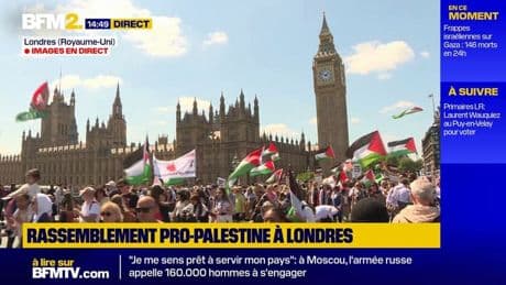 Londres: manifestation en soutien aux Palestiniens ce samedi
