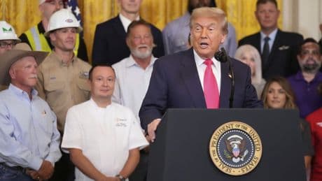 Trump gathers cross-section of Americans at the White House to extoll the benefits of his big bill