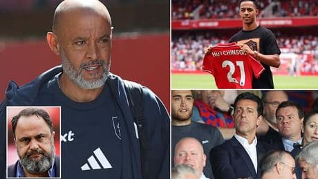 Revealed: Why Nuno Espírito Santo left Omari Hutchinson out of Europa League squad, the latest twist in Edu relationship and what it means for Nottingham Forest manager's future