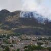 Grote brand op Arthur’s Seat, trekpleister bij centrum van Edinburgh