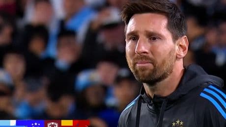 Las lágrimas de Leo Messi por jugar su último partido en Argentina: "Siempre soñé terminar de esta manera"