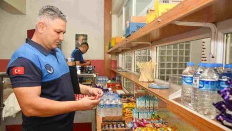 Eğitim öğretimin başlamasıyla birlikte okul kantinlerine zabıta denetimi