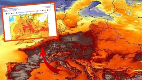 Türkiye haritası tupturuncuya boyandı! Kötü haberi ECMWF verdi: Bugüne kadar böylesi görülmedi