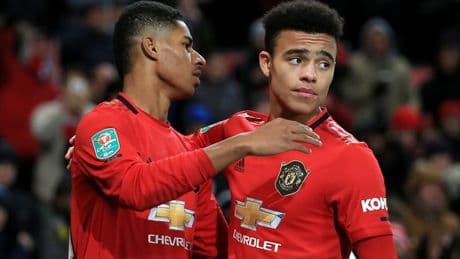 Marcus Rashford and Mason Greenwood react as Man Utd reunion completed with free transfer