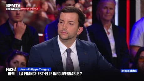 Jean-Philippe Tanguy (député RN) affirme qu'en réduisant les aides sur l'immigration, la France pourrait économiser "18 milliards d'euros" #FaceABFM