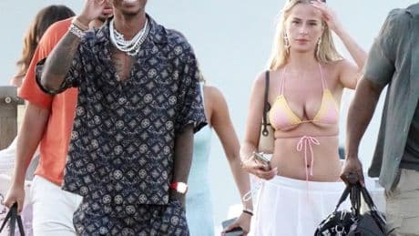 Marcus Rashford spotted with mystery woman as Man Utd star enjoys well-earned holiday in St Tropez