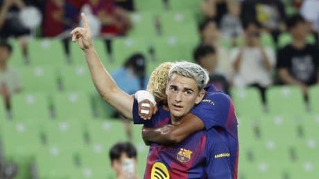 Gavi vuelve a sonreír: "Me siento muy bien en esta pretemporada"