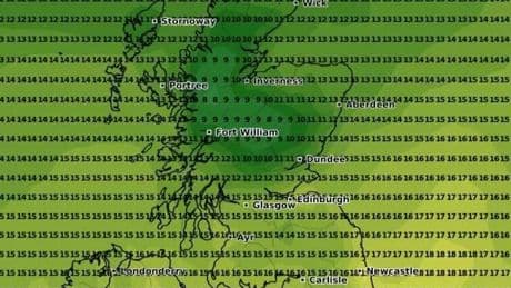 When will the heatwave return in Scotland after days of downpours?