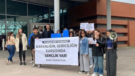 Bolu’da üniversite öğrencilerinden Boğaziçi’ne destek: Öğrencilere yönelik baskılara son verilsin